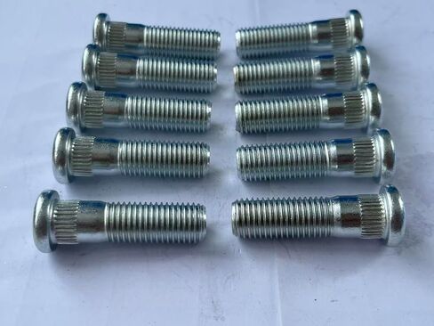 10 قطع من مسامير العجلات الأمامية الخلفية M12x1.5 610-360 متوافقة مع Honda CR-V Civic Accord Pilot Odysse HR-V، Crosstour & Acura RDX، TLX، TSX، TL، RL، NSX، CL، Legen & Isuz Oasis in Kuwait
