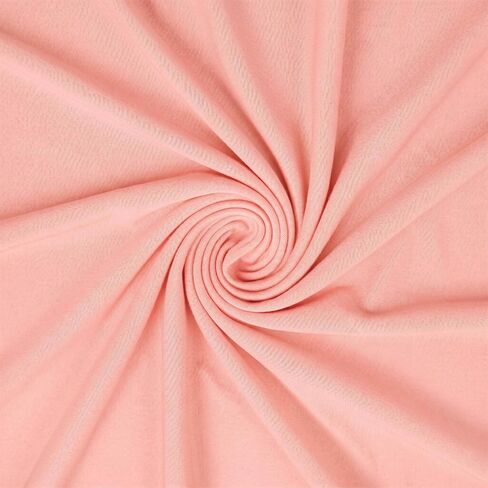 Q&J FABRIC CO. 59 Inches Nylon Spandex Fabric 82% Nylon, 18% Spandex, 5.90 oz/yd², Shiny Swimsuit Fabric, 4-Way Stretch Swimsuit Material, for Sports, Dance, Yoga(White, 1 Yard) in Saudi Arabia