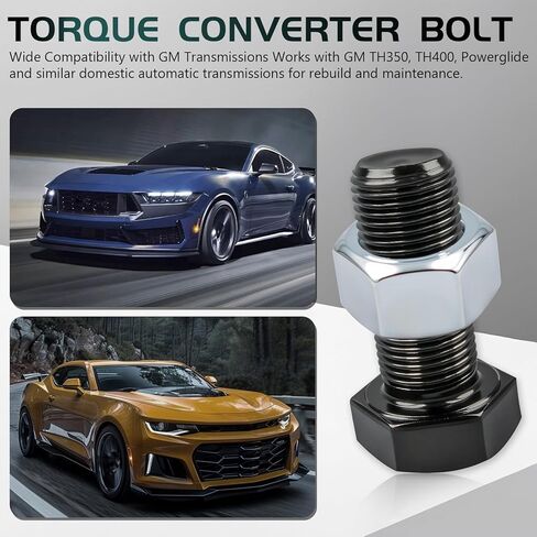 (6 عبوات) 4697 براغي محول عزم الدوران 3/8‑24 UNC درجة 8، لناقل الحركة GM TH350 TH400 Powerglide in Kuwait