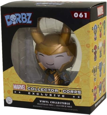 2015 October's Marvel Collector CORPS Series One Dorbz Loki in Saudi Arabia