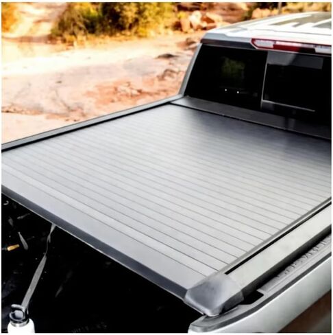 إكسسوارات السيارات ذات الدفع الرباعي المخصصة مقاس 4 × 4 مظلة صلبة من الألومنيوم متوافقة مع غطاء سرير Tonneau المضاد للصدأ المتوافق مع شاحنة D Ranger F150 Pickup Truck in Kuwait