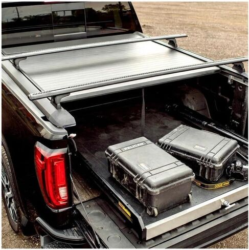 إكسسوارات السيارات ذات الدفع الرباعي المخصصة مقاس 4 × 4 مظلة صلبة من الألومنيوم متوافقة مع غطاء سرير Tonneau المضاد للصدأ المتوافق مع شاحنة D Ranger F150 Pickup Truck in Kuwait