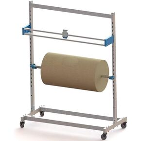Floor-Standing Wrapping Paper Dispenser with Built-in Cutter for Efficient Space Utilization in Home and Office in Saudi Arabia