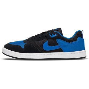 Nike SB Men's Alleyoop Suede Skateboarding Shoe, Black/White/Black, 7 in Kuwait