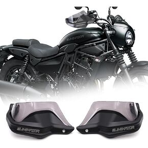 For Eliminator Eliminator SE 400 450 500 SE E400 E450 E500 2025 motorcycle hand guard hand guard windshield Handle both hands windproof eliminator 2023-2025 Motorcycle Accessories (Smoke Gray) in Saudi Arabia
