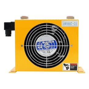 مروحة تخفيض الزيت الهيدروليكي، مروحة زيت تبريد، ورقة مشعاع تبريد الهواء AW0607T-CA 20L/min أداة آلة CNC فعالة في امتصاص الصدمات (DC12V) in Saudi Arabia