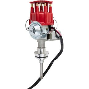 Top Street Performance Ready to Run RTR Distributor for Chrysler Big Block 413-440 V8 - Red in Kuwait