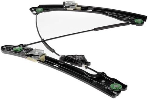 Window Regulator for VW Jetta 2010-2018 Saloon Mk6 5C Front Left Or Right OE 5C6837461 5C6837462(Black-Left) in Saudi Arabia