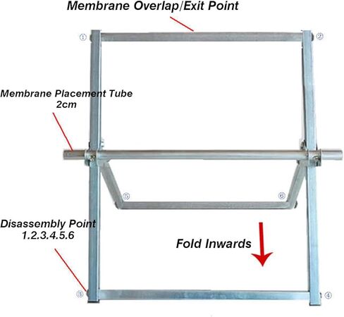 Bubble Wrap Dispenser, Foldable Cushioning Holder, EPE Insulation Support Rack, High Load Capacity for Packing and Shipping in Saudi Arabia