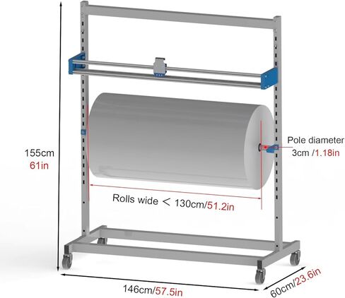 Bubble Wrap Dispenser with Cutter and Brake for Efficient Packing and Moving in Saudi Arabia