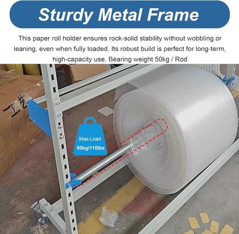 Bubble Wrap Dispenser with Cutter and Brake for Efficient Packing and Moving in Saudi Arabia