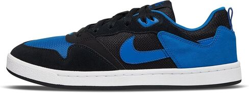 Nike SB Men's Alleyoop Suede Skateboarding Shoe, Black/White/Black, 7 in Kuwait
