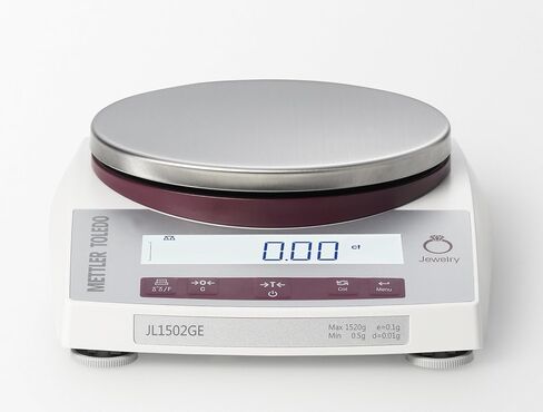 Mettler Toledo JL602-GE/A Gram Scale - Legal for Trade - Gram - Ounce - DWT - Jewelry Scale - 610 Gram Capacity - 0.01 Gram Readability With RS232 in Saudi Arabia