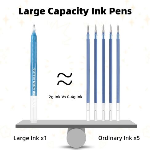 LIULIUCAI Gel Pens for Adult Coloring Book, 100 Colors Large Capacity Metallic Glitter Gel Pens with Case, 1.0 mm Bullet Tip Smooth Writing, Artist Colored Gel Ink Pen for Coloring Drawing Journaling in Saudi Arabia