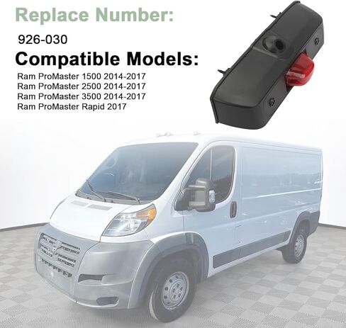 مجموعة مصابيح الفرامل الثالثة لمصابيح التوقف العالية في المنتصف متوافقة مع Ram ProMaster 1500 2500 3500 2014-2022 تحل محل OE 923-060 6NC01RXFAA 5NP86RXFAG in Kuwait