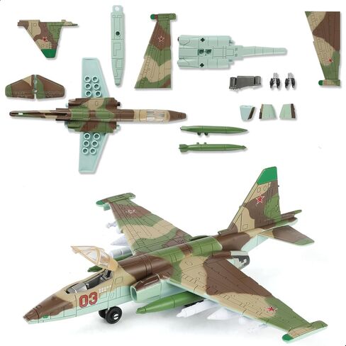 مقياس 1:72 SU-25 Frogfoot مجموعة نماذج تجميع بلاستيكية مفصلة للغاية، استنساخ دقيق مع هدية اختيار جامعي مخطط الطلاء للبالغين in Kuwait