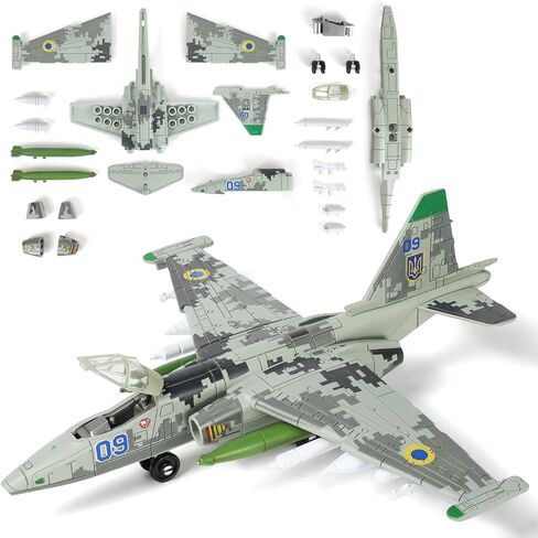 مقياس 1:72 SU-25 Frogfoot مجموعة نماذج تجميع بلاستيكية مفصلة للغاية، استنساخ دقيق مع هدية اختيار جامعي مخطط الطلاء للبالغين in Kuwait