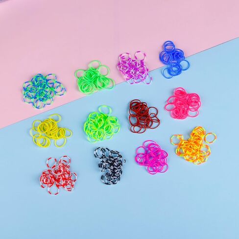 YYOODS 4000+Rubber Band Bracelet Kit, Loom Bracelet Making Kit for Kids, Rubber Bands Refill Loom Set, Rubber Bands for Bracelet Making Kit for Kids in Saudi Arabia