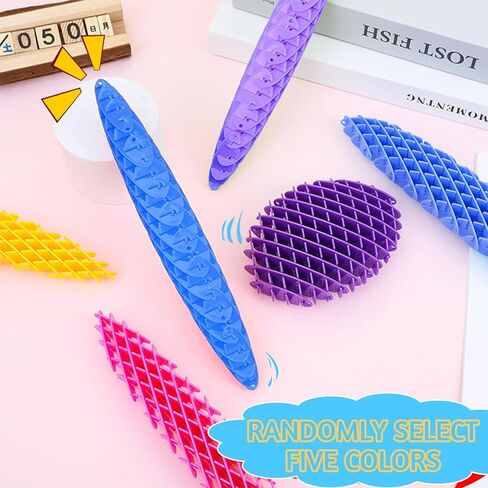 Valentines Day Gifts for 12Pcs Fidget Worm, Worm Fidget Toy, Resistance Fidget Toys Adults Stress Anxiety Relief Toys, Stress Relief Fidget Toys for Kids&Adults (Colorful) in Saudi Arabia
