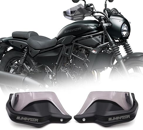 For Eliminator Eliminator SE 400 450 500 SE E400 E450 E500 2025 motorcycle hand guard hand guard windshield Handle both hands windproof eliminator 2023-2025 Motorcycle Accessories (Smoke Gray) in Saudi Arabia
