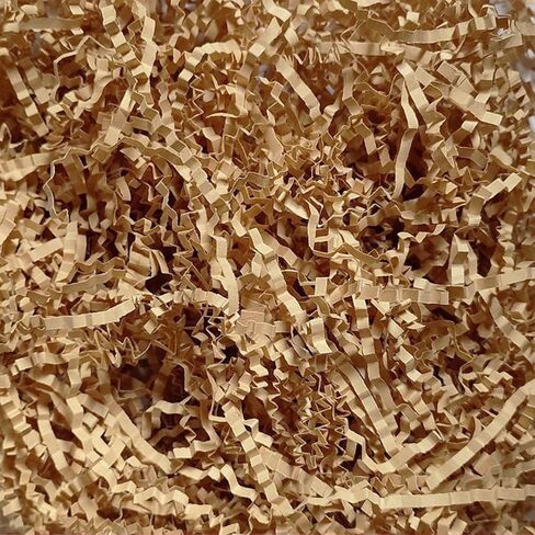 Mamiddle Crinkle Paper Filler 10 oz Shredded Paper For Gift Baskets Gift Box Filler Confetti Crinkle CutPaper for Easter Christmas Halloween Stuffers (White) in Saudi Arabia