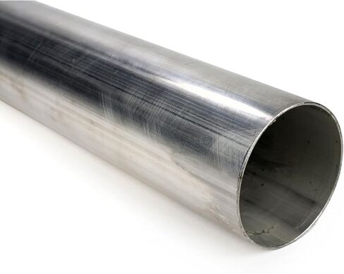 Squirrelly 2.5" Inch Stainless Steel Mandrel Bend Angles (4 Pack), Turbo Straight Pipe Tubing 16 Gauge 3FT Exhaust System in Kuwait