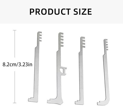 Upgrades Steel Repair Comb Tool Set Precisions Crafted Multiple Tool Comb Set for Home & Electronics Maintenances in Saudi Arabia