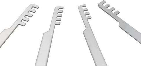 Upgrades Steel Repair Comb Tool Set Precisions Crafted Multiple Tool Comb Set for Home & Electronics Maintenances in Saudi Arabia