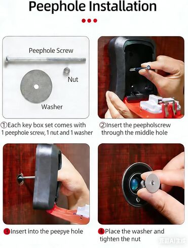 Magnetic Key Box for Under Car Hide a Key, Combination Lock Box with Strong Magnets, Resettable 4-Digit Code Magnetic Key Holder for Car Truck SUV Outdoor Spare House Keys in Saudi Arabia