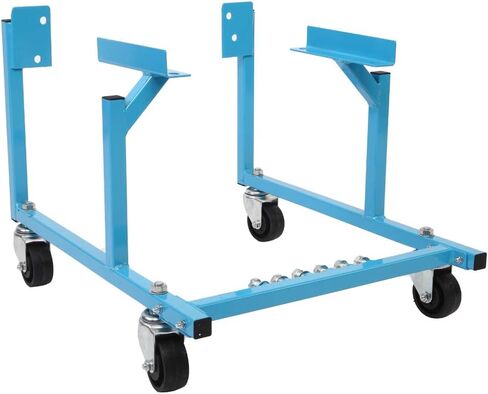 TUFFIOM 1000 lbs Chevy Engine Stand with Wheels, Steel Structure Rolling Engine Cradle, Dolly Compatible with Chevrolet Mover Repair Rebuild in Kuwait