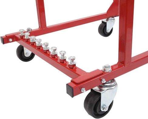 TUFFIOM 1000 lbs Chevy Engine Stand with Wheels, Steel Structure Rolling Engine Cradle, Dolly Compatible with Chevrolet Mover Repair Rebuild in Saudi Arabia