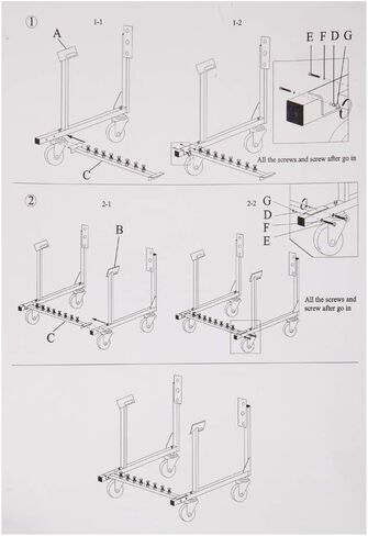 TUFFIOM 1000 lbs Chevy Engine Stand with Wheels, Steel Structure Rolling Engine Cradle, Dolly Compatible with Chevrolet Mover Repair Rebuild in Saudi Arabia
