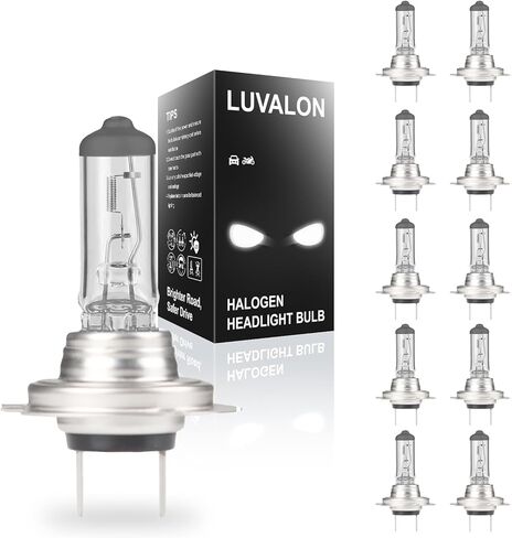 H11 Halogen Headlight Bulb 10 Pack 12V 55W H11 Bulb High Beam Low Beam and Fog Light Replacement Automotive Headlight Bulbs in Saudi Arabia