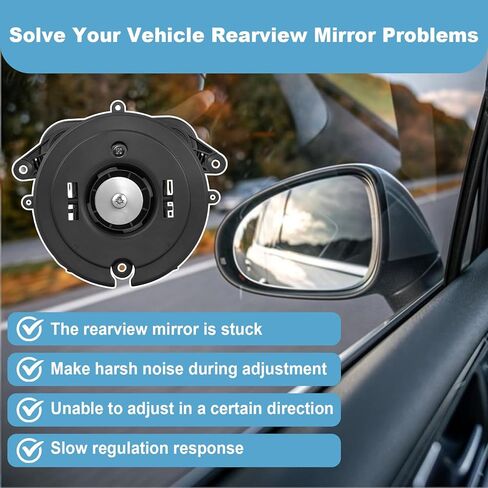 924-415 Power Mirror Adjustment Motor Compatible with Ford, Acura, Honda, Lincoln, Mercury Selected Vehicles, Replaces 6U5Z17D696D, 76210STXH02, 76210STXH03 Power Mirror Adjustment Motor in Saudi Arabia
