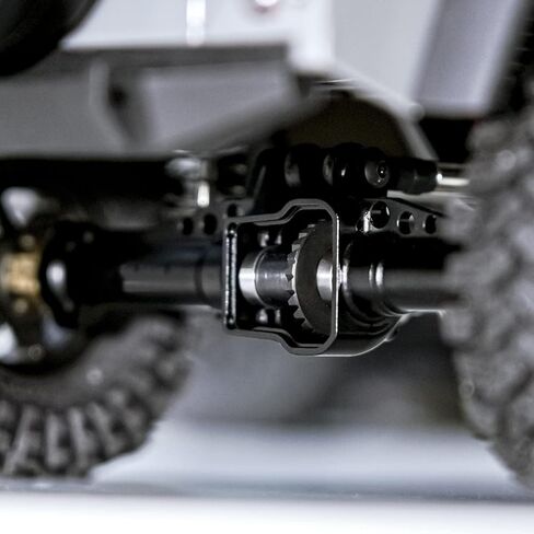 مجموعة تروس حلزونية فولاذية 12T/22T Overdrive و10T/24T Underdrive Gear متوافقة مع 1/18 Traxxas TRX4M RC استبدال ترقيات المحور الأمامي والخلفي لـ 9779 in Kuwait
