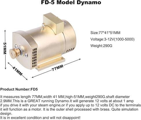 Mini Steam Engine, 12V Miniature Motor for Steam Engine Internal Combustion Engine Model, Perfect Physics Science Experiment for Adult in Saudi Arabia