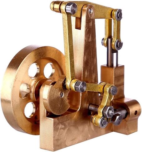 Mini Steam Engine, 12V Miniature Motor for Steam Engine Internal Combustion Engine Model, Perfect Physics Science Experiment for Adult in Saudi Arabia