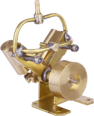 Mini Steam Engine, 12V Miniature Motor for Steam Engine Internal Combustion Engine Model, Perfect Physics Science Experiment for Adult in Saudi Arabia