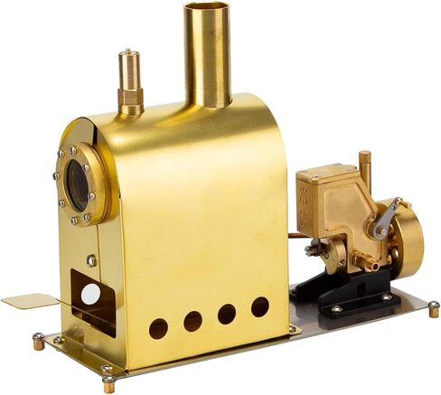 Mini Steam Engine, 12V Miniature Motor for Steam Engine Internal Combustion Engine Model, Perfect Physics Science Experiment for Adult in Saudi Arabia