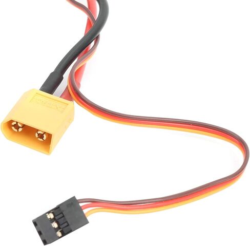 قطعتان من ESC بدون فرشاة مع مقابس XT60 و3.5 مم، 30 أمبير ESC، مخرج وحدة تحكم في السرعة RC 1.5 أمبير/5 فولت، وحدة تحكم في السرعة الإلكترونية ESC مع مشعاع للطائرات بدون طيار التي يتم التحكم فيها عن بعد in Kuwait