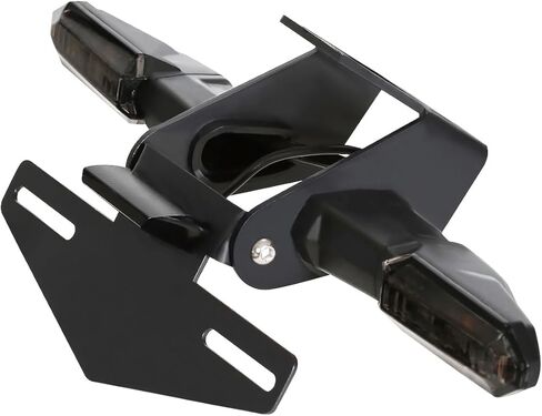 Fender Eliminator Kit Compatible with 2018-2025 Ninja 400 Z400 Ninja250 Ninja 500 Z500 Tail Tidy License Plate Holder Bracket with Rear Turn Signals & LED License Plate Light (Smoke) in Saudi Arabia