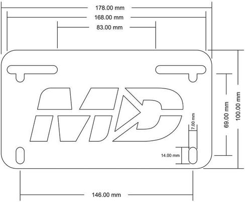 R6 YZF-R6 2006-2016 Low Profile Fender Eliminator Tail Tidy in Saudi Arabia