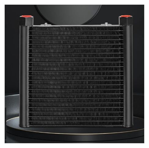AJ1025T-CA 25L/min Aluminium Air Compressor Oil Cooler with Fan Heat Exchanger Plate Efficient Shock Absorption(DC24V) in Saudi Arabia