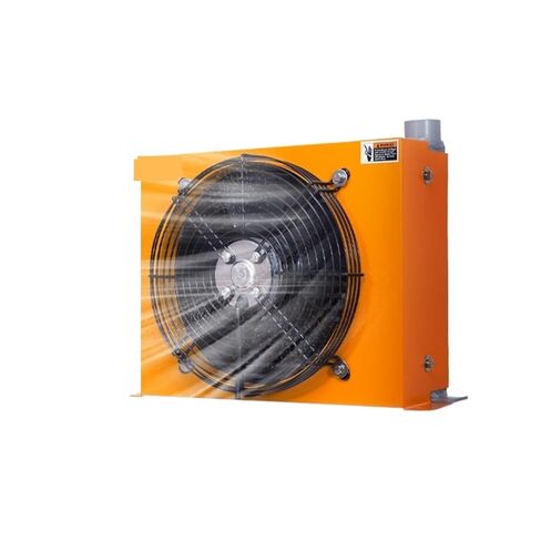 AH1012 100L/min Aluminium Hydraulic Oil Cooler, Air Compressor Oil Cooler, Heat Exchanger Fan Efficient Shock Absorption(110) in Saudi Arabia