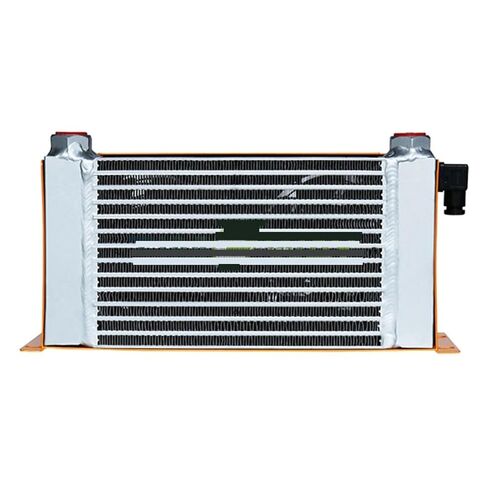 مراوح مزدوجة 80 لتر/دقيقة AH0608TL-CA مبرد الزيت الهيدروليكي لآلة CNC مبادل حراري للهواء الصناعي كفاءة في امتصاص الصدمات (DC24) in Kuwait