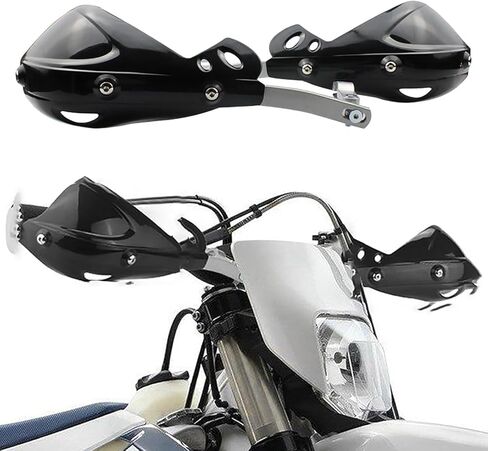 زوج واحد من واقيات اليد للدراجات النارية لـ Kawasaki KLR 650 1987-2019 2020 2021 2022 2023 2024 2025 2026، واقيات الرياح المقاومة للصدمات واقي اليد ودرع اليد وواقي المقبض in Kuwait