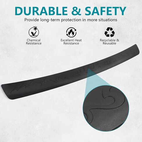 Rear Bumper Cover for Subaru Crosstrek 2024 2025 Accessories, Car Trunk Door Protector Molding Trim, DIY Direct Replacement Rear Bumper Guard Anti-Collision Strip E771SFN000 in Saudi Arabia