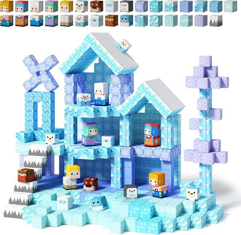 GobiDex 100PCS Magnetic Blocks Kid Building Toys for 3+ Years Old Girls in Saudi Arabia