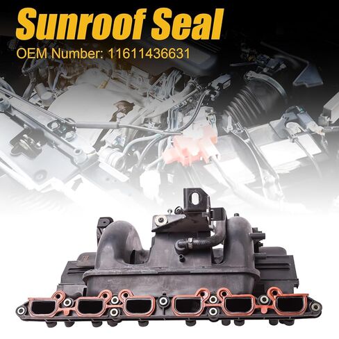 11611436631 113307401 Intake Manifold Gasket 2000-2008 for BMW 3 7 X3 X5 Z4 Series 330Ci 730Li 2.5i 3.0i Replacement # 026098P 77028100 366.500 2429075000 M36012 M36012-00 in Saudi Arabia