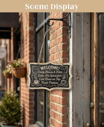 10 PCS Large 5.9×9 inche Hanging Chalkboard Signs, Double Sided Erasable Message Board with 10 PCS Long Hanging String & 7 PCS Color Pen & 2 PCS Cleaning Cloth for Partys in Saudi Arabia